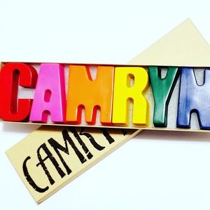 Personalized Name/ Letter Crayons